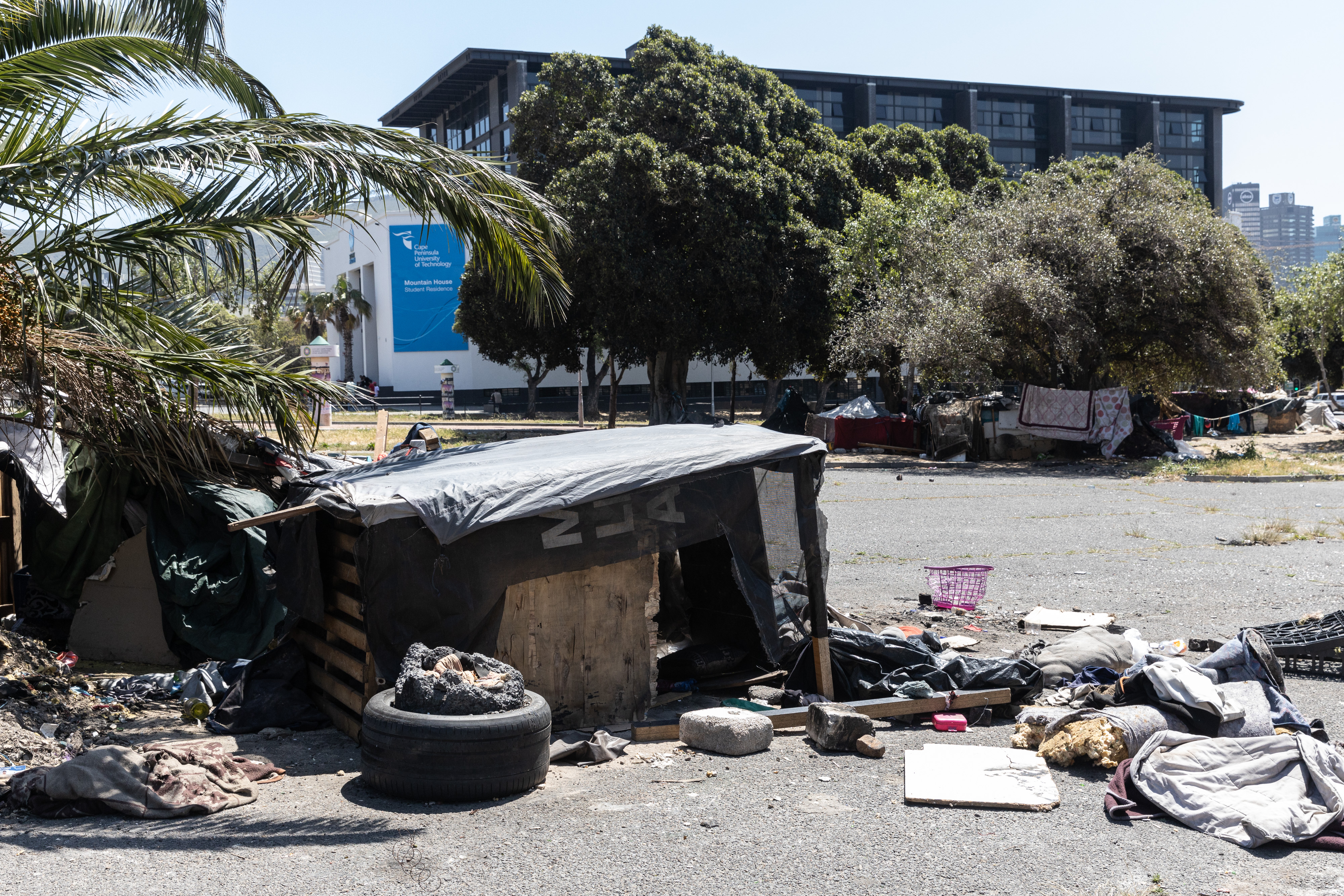 This place is full of rats” says homeless man from District Six